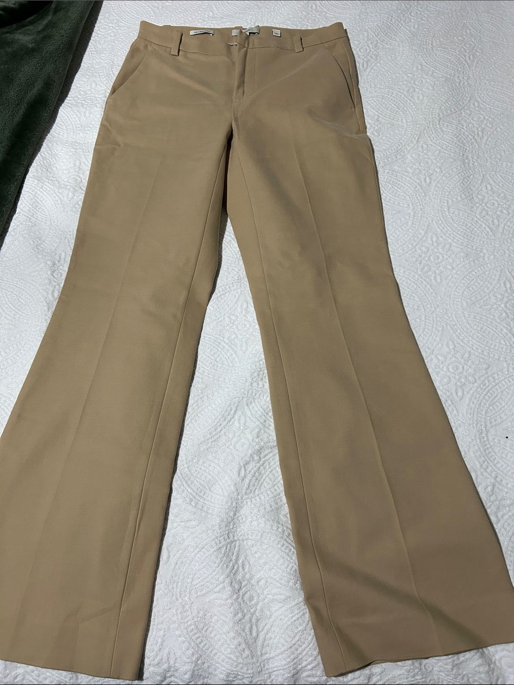 Vince Women's Tan Boot Cut Flare Pants